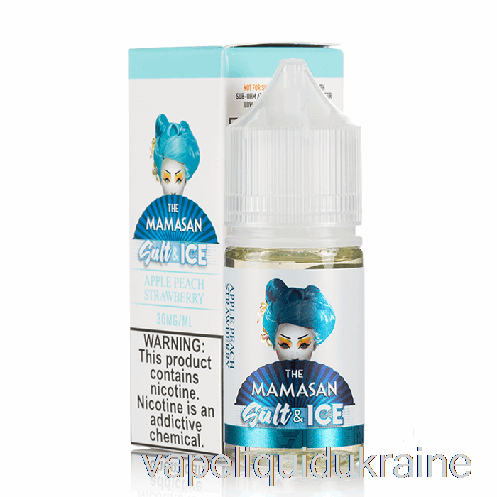 Vape Ukraine ICE ASAP SALT - The Mamasan E-Liquid - 30mL 50mg